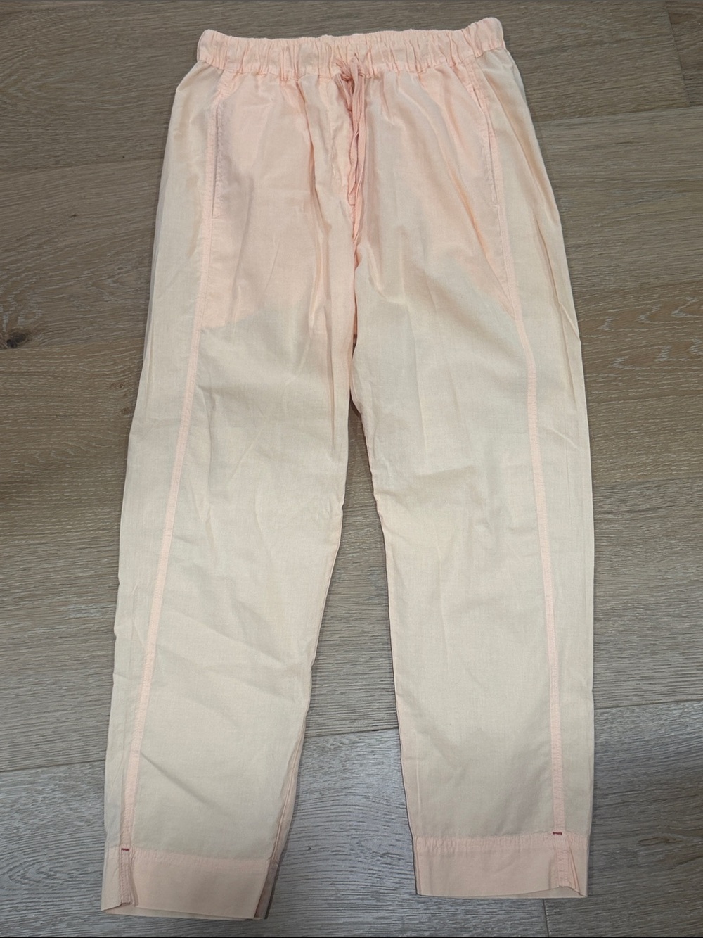 XIRENA Light Peach Elastic Waist Casual Pants